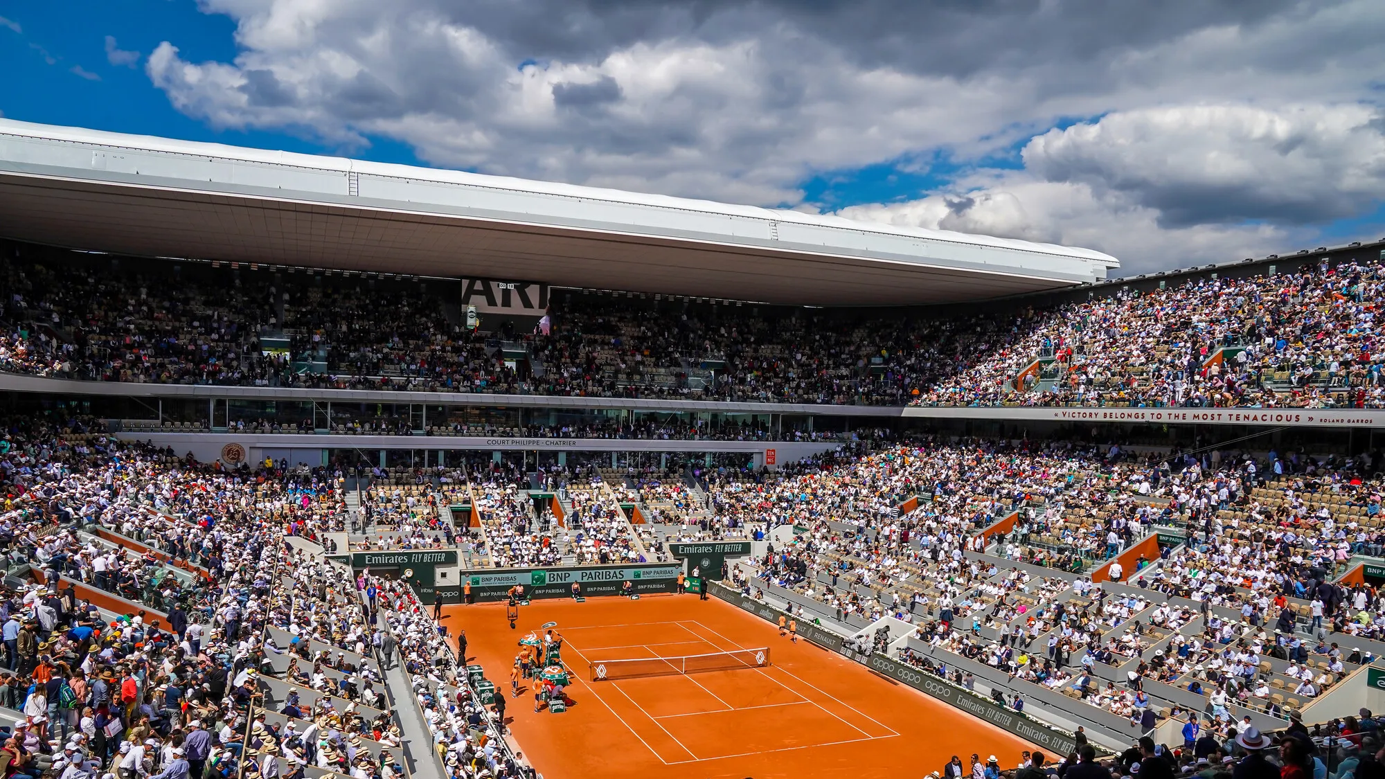 Tribunes de tennis